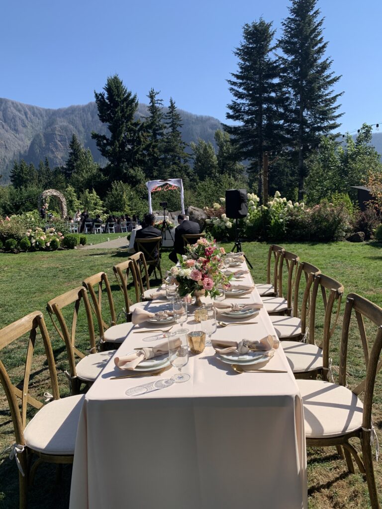 rehearsal dinner in washington