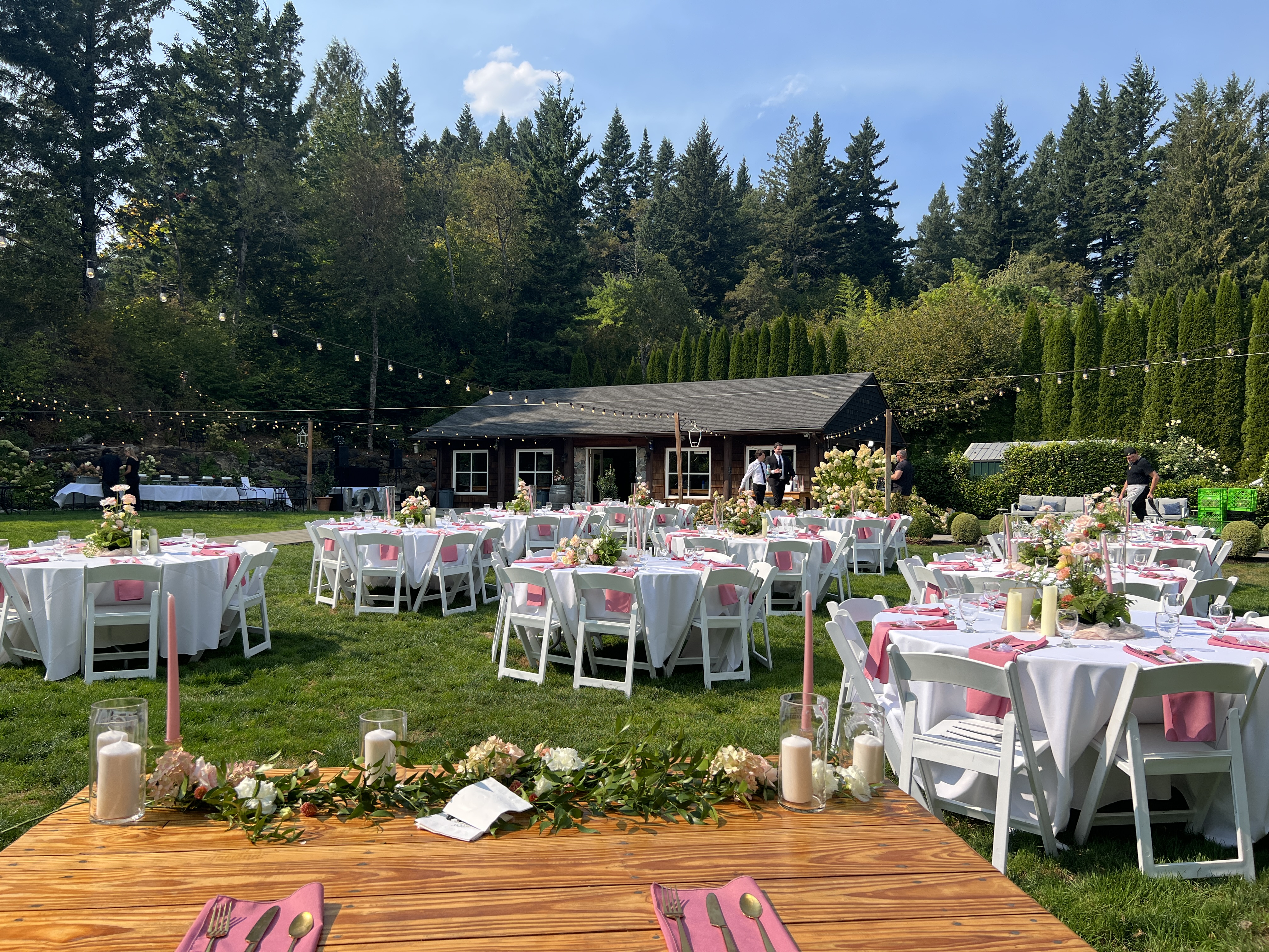 Wedding Floor Plan Ideas at Cape Horn Estate | Portland & Washington Wedding Planner